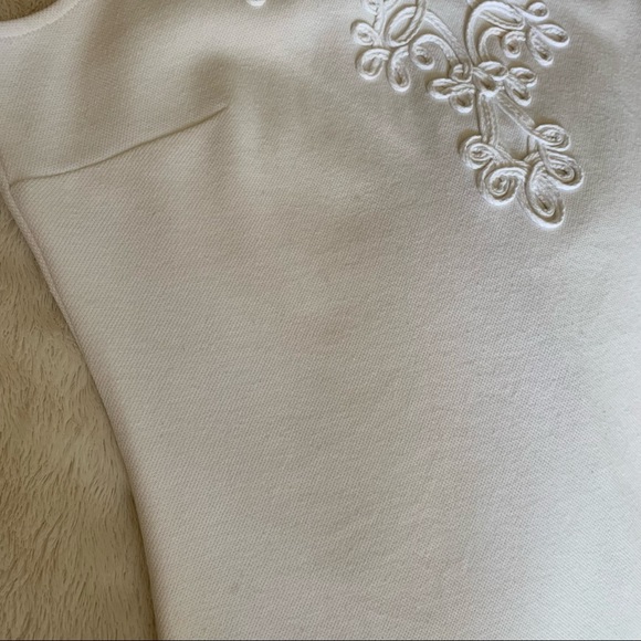 🌴Lilly Pulitzer White Tank Embroidered Stretch Mini Dress - Picture 6 of 6